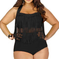 Women's Swimming Suit Fringe Bikini Sexy Bathing Suit Biquini Long Tassel Swimwear Plus Size Bikini sets Large Size